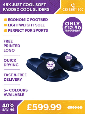 48 x Just Cool Soft Padded Cool Sliders