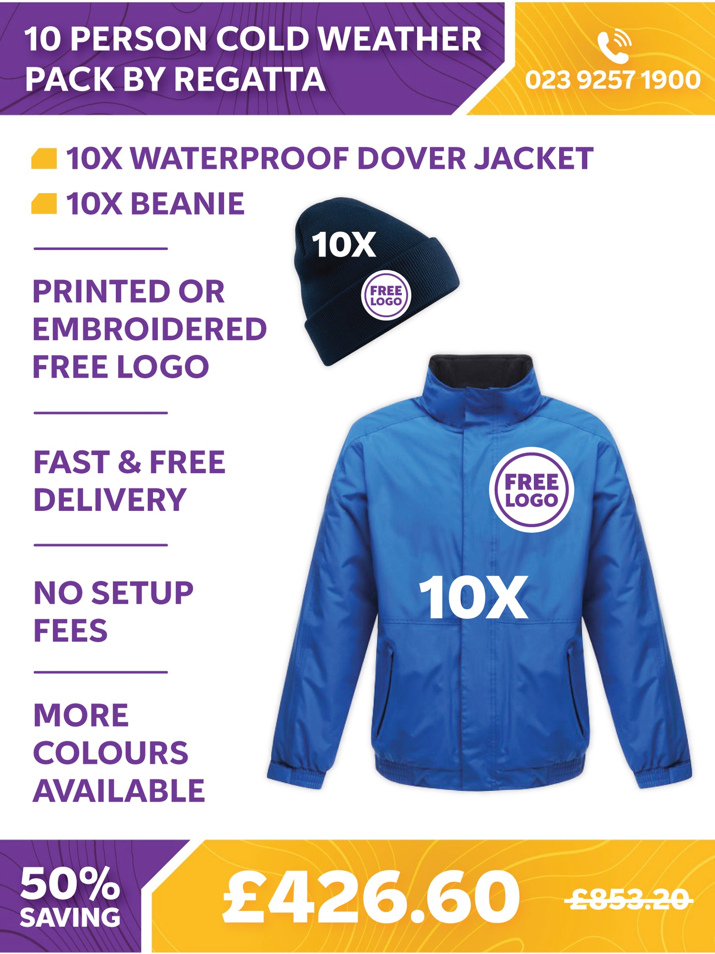 10 Person Cold Weather Pack by Regatta