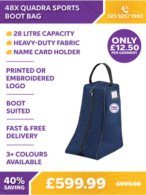 48 x Quadra Sports Boot Bag