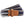 Two-colour stripe braid stretch belt