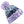 Corkscrew pom pom beanie