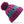 Corkscrew pom pom beanie