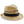 Straw summer trilby