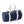 Denim barrel bag