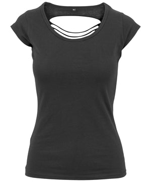 Women's back cut tee