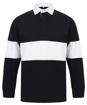 Panelled rugby shirt