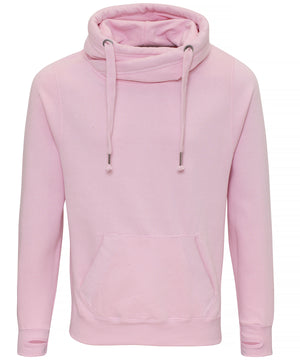 Cross neck hoodie