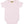 Short-sleeved bodysuit with envelope neck opening