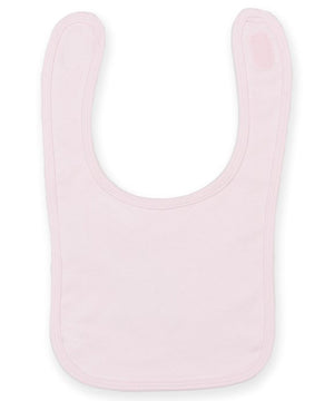 Plain and contrast bib