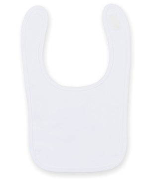 Plain and contrast bib