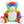 Zippie rainbow bear