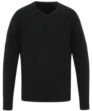 Essential' acrylic v-neck sweater