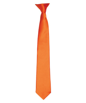 Colours' satin clip tie