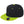 Bronx original flat peak snapback dual colour cap