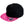 Bronx glitter flat peak snapback cap