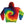Rainbow tie-dye hoodie