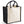 Printers midi jute tote