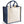Printers midi jute tote