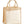 Cotton pocket jute midi tote