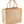 Shimmer jute shopper
