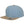 Chambray-suede snapback (6089CH)