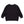 Crew neck sweatshirt with shoulder poppers