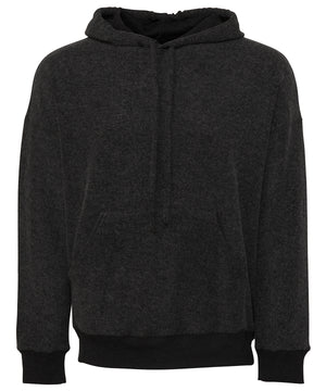 Unisex sueded fleece pullover hoodie
