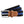 Two-colour stripe braid stretch belt