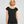 Women's wide neck tee
