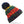 Corkscrew pom pom beanie