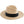Straw fedora