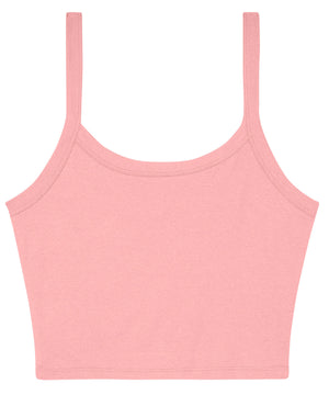 Women’s micro rib spaghetti strap tank