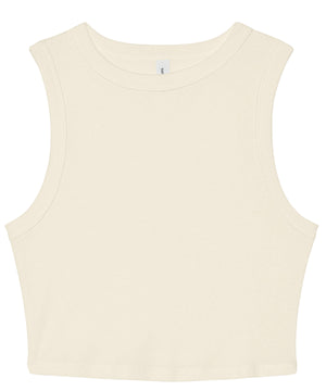 Women’s micro rib muscle crop tank