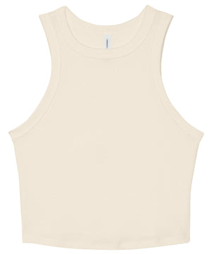 Women’s micro rib racer tank