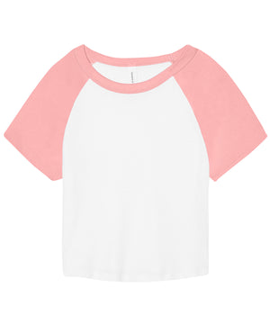 Women’s micro rib raglan baby t-shirt
