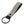 Matte PU keyring