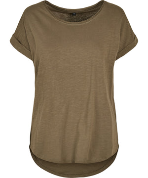 Women's long slub tee