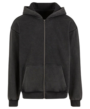 Vintage heavy zip hoodie