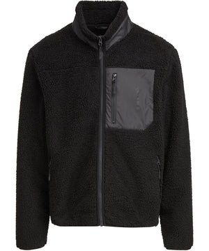 Bonded sherpa jacket