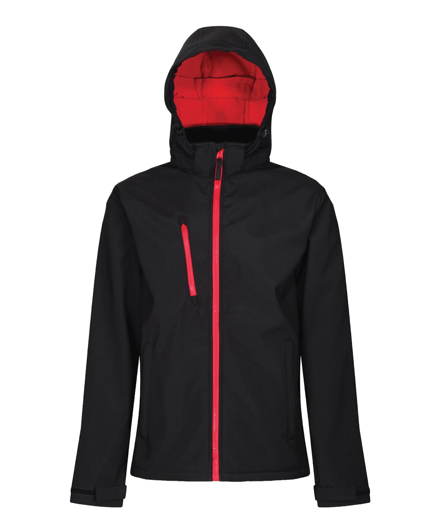 8 x Venturer 3-Layer Hooded Softshells by Regatta in by Print Lab Deals — Custom branded clothing by Print Press, featuring premium embroidery produced in our specialist print lab in the UK.