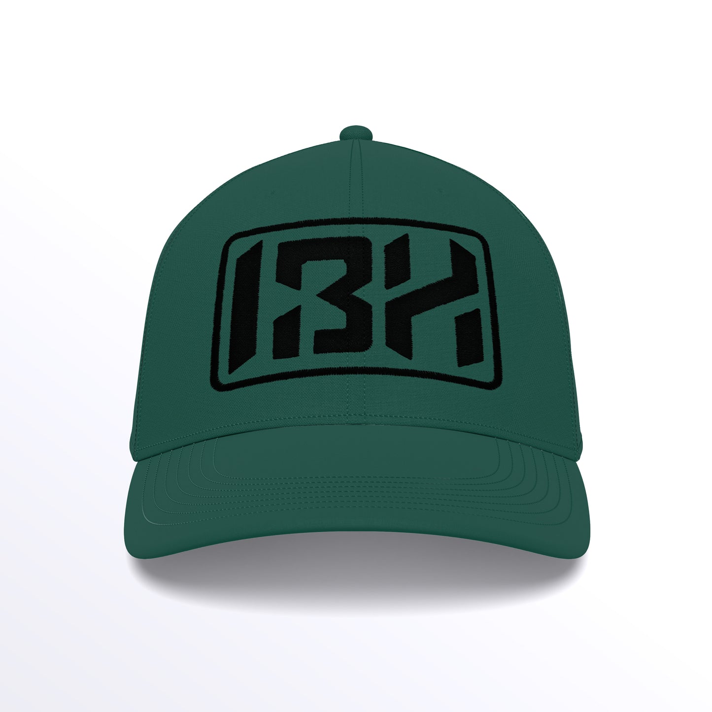 IBH Trucker Cap - Embroidered (£29.40 inc VAT) in Black Thread - Bottle Green Bottle Green by printlab.clothing — Custom branded clothing by Print Press, featuring premium embroidery produced in our specialist print lab in the UK.
