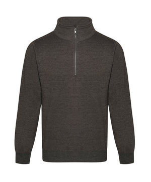 10 x 1/4 Zip Sweatshirts by Pro RTX in Charcoal by Print Lab Deals — Custom branded clothing by Print Press, featuring premium embroidery produced in our specialist print lab in the UK.