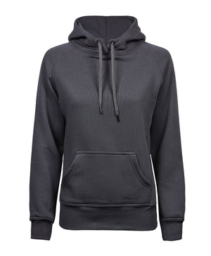 10 x Ladies Luxury Hooded Sweatshirts by Tee Jays in Dark Grey by Print Lab Deals — Custom branded clothing by Print Press, featuring premium embroidery produced in our specialist print lab in the UK.