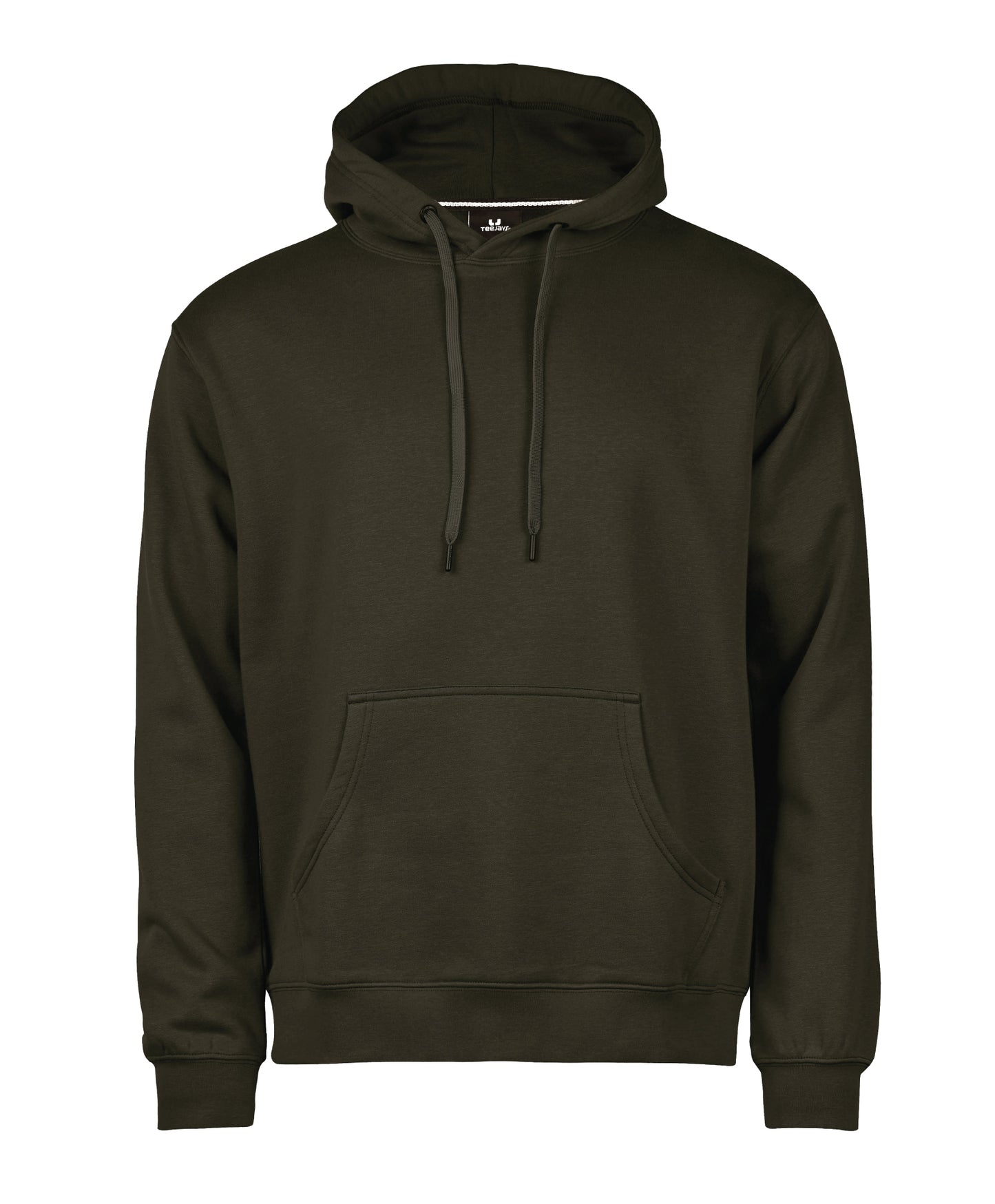 10 x Luxury Hooded Sweatshirts by Tee Jays in Dark Olive by Print Lab Deals — Custom branded clothing by Print Press, featuring premium embroidery produced in our specialist print lab in the UK.