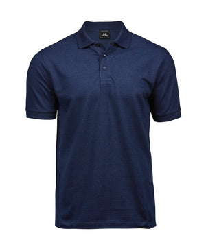 10 x Luxury Stretch Polos by Tee Jays in Denim by Print Lab Deals — Custom branded clothing by Print Press, featuring premium embroidery produced in our specialist print lab in the UK.