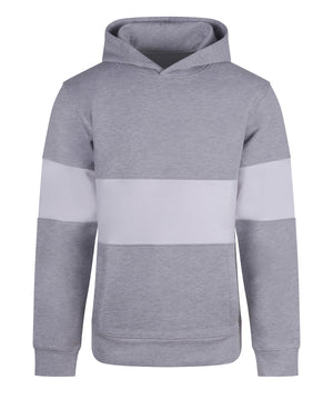 Heavyweight panelled hoodie
