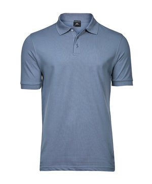 10 x Luxury Stretch Polos by Tee Jays in Flintstone by Print Lab Deals — Custom branded clothing by Print Press, featuring premium embroidery produced in our specialist print lab in the UK.