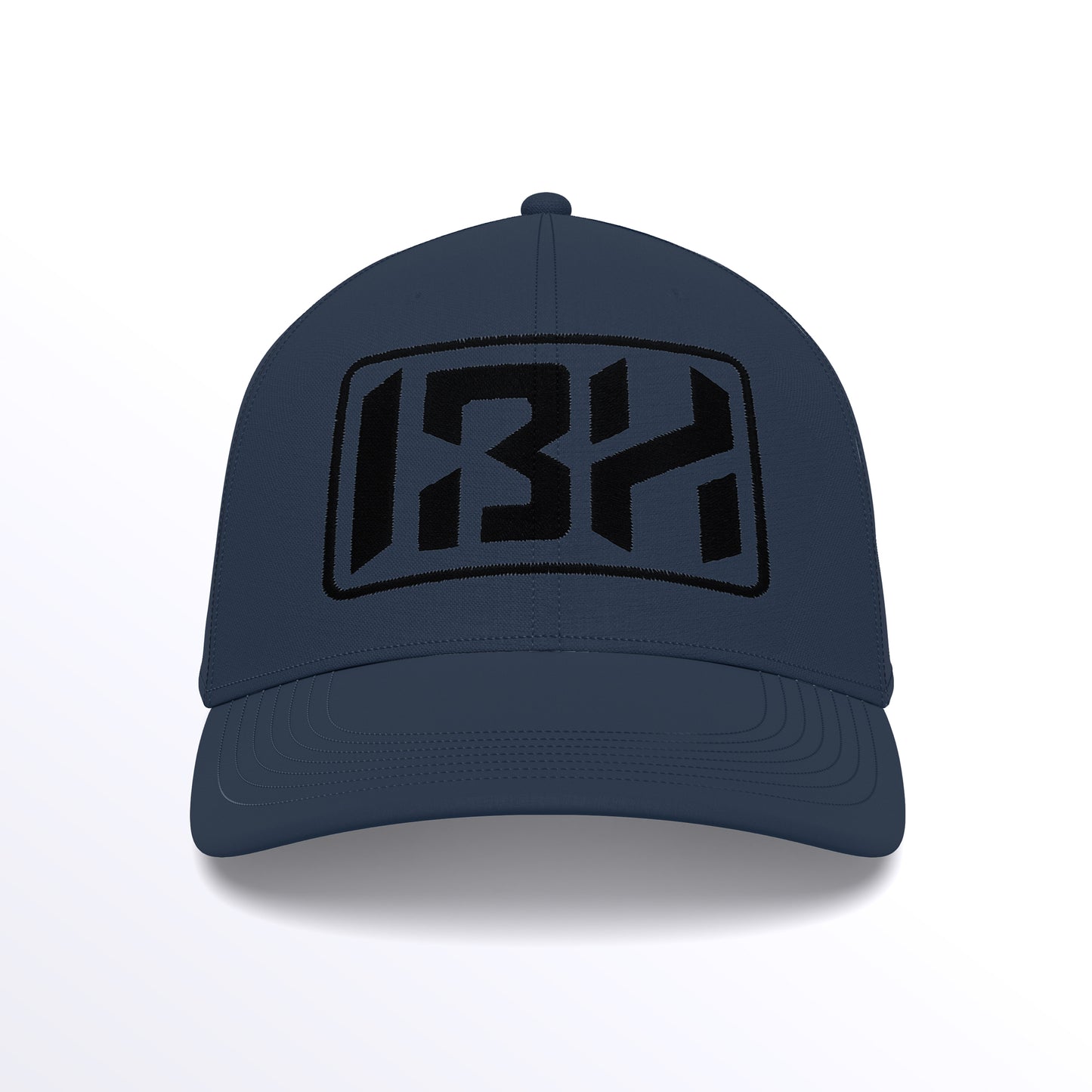 IBH Trucker Cap - Embroidered (£29.40 inc VAT) in Black Thread - French Navy French Navy by printlab.clothing — Custom branded clothing by Print Press, featuring premium embroidery produced in our specialist print lab in the UK.