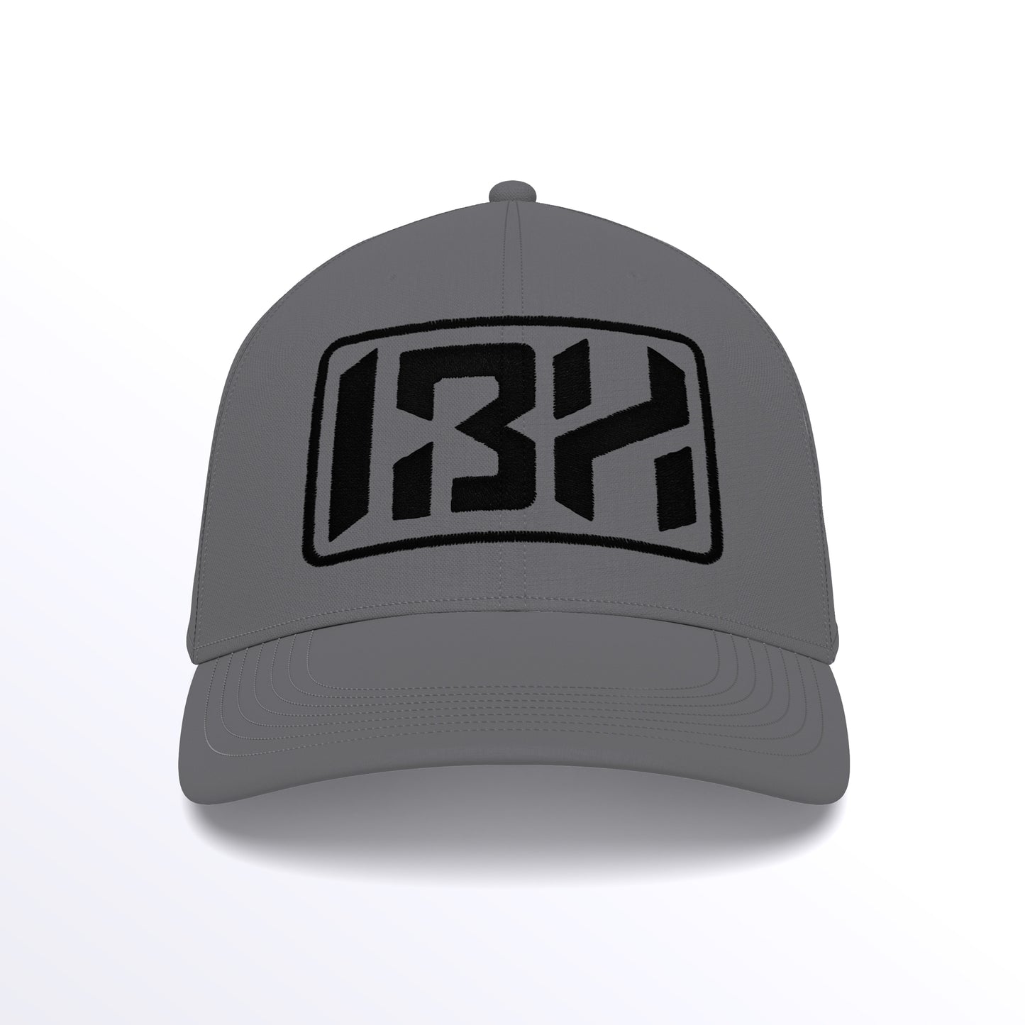 IBH Trucker Cap - Embroidered (£29.40 inc VAT) in Black Thread - Graphite Grey Graphite Grey by printlab.clothing — Custom branded clothing by Print Press, featuring premium embroidery produced in our specialist print lab in the UK.
