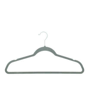 Velvet-effect coat hangers (25-pack)